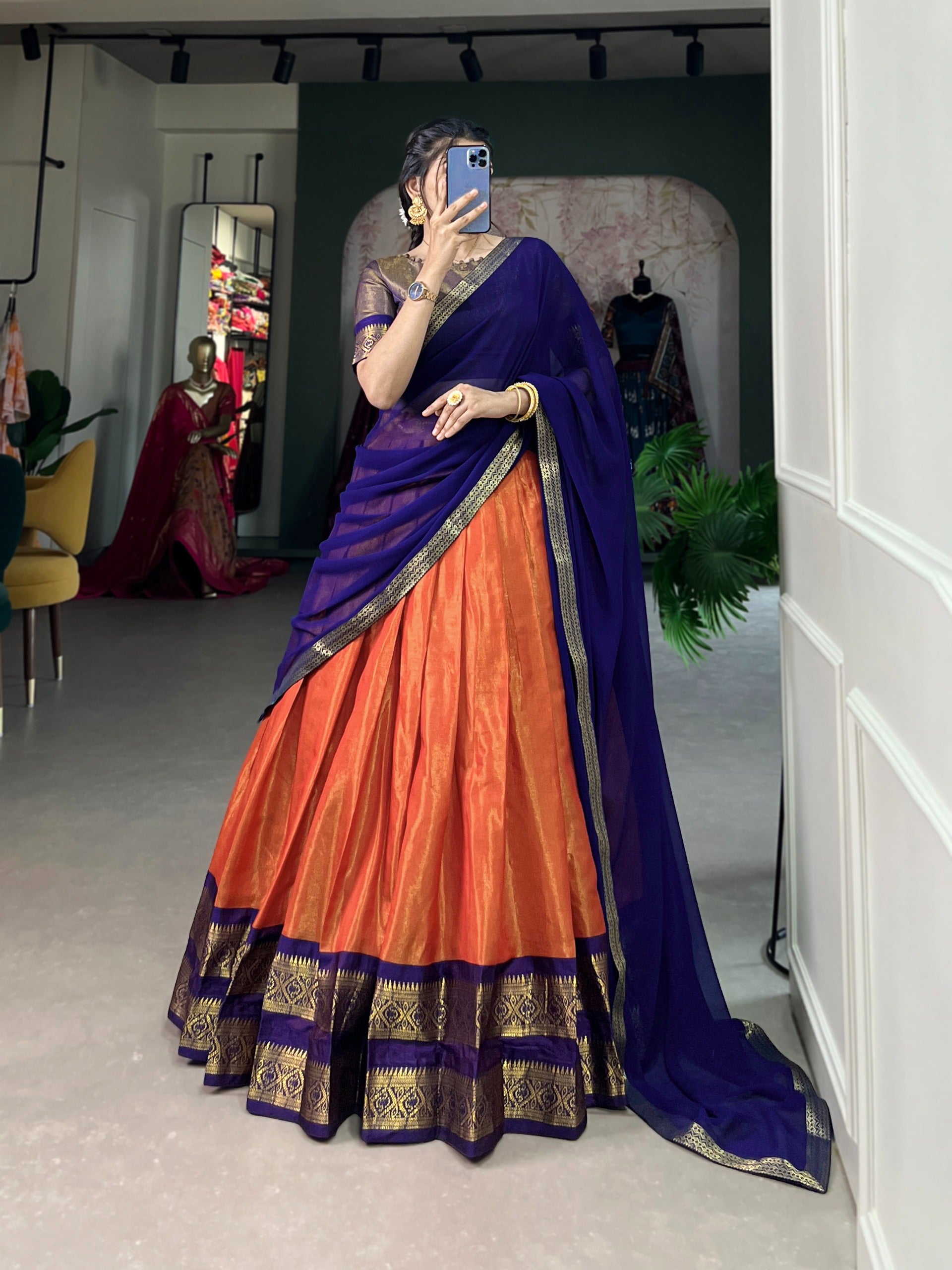 Kanchipuram Lehenga