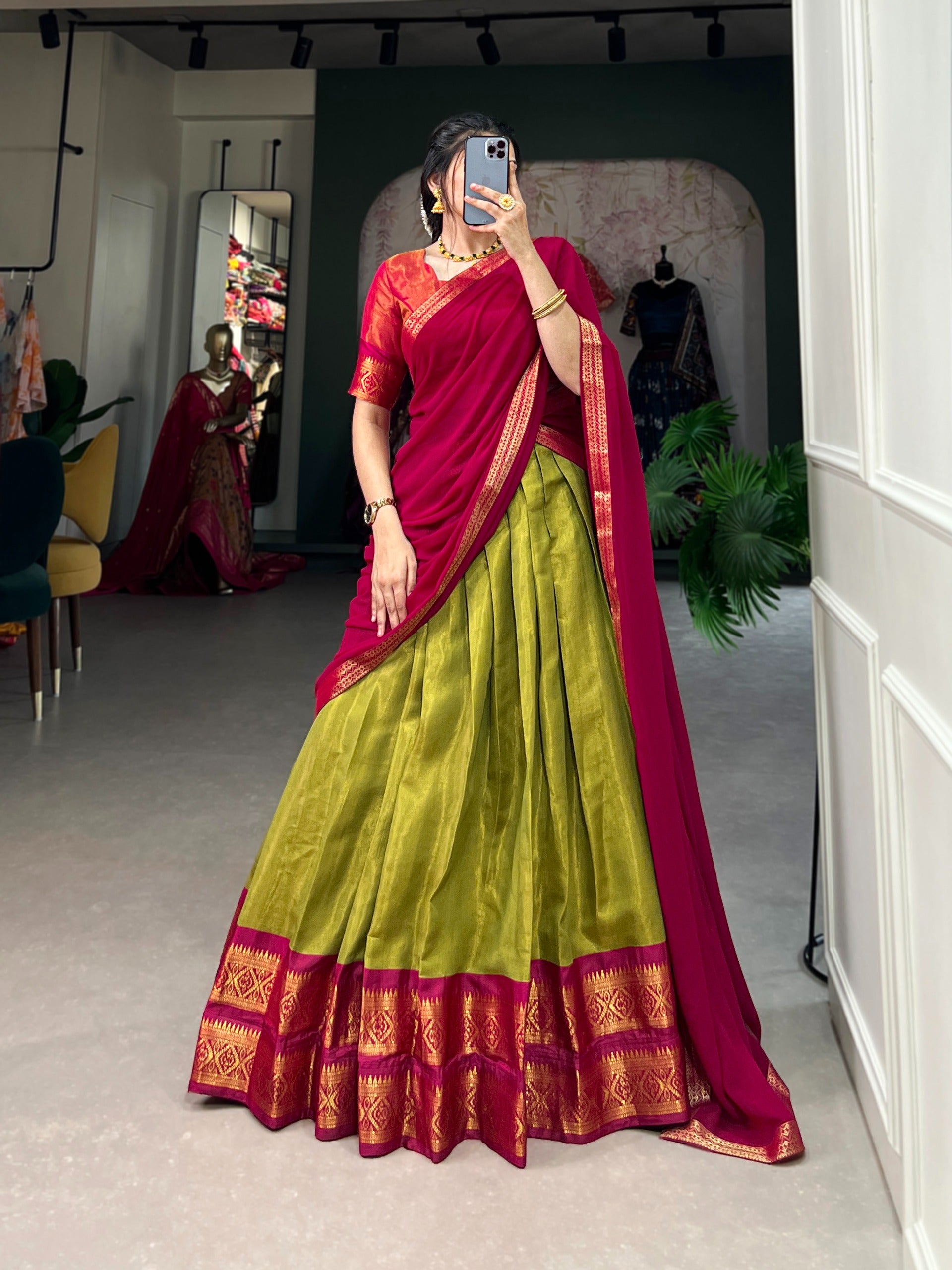 Kanchipuram Lehenga