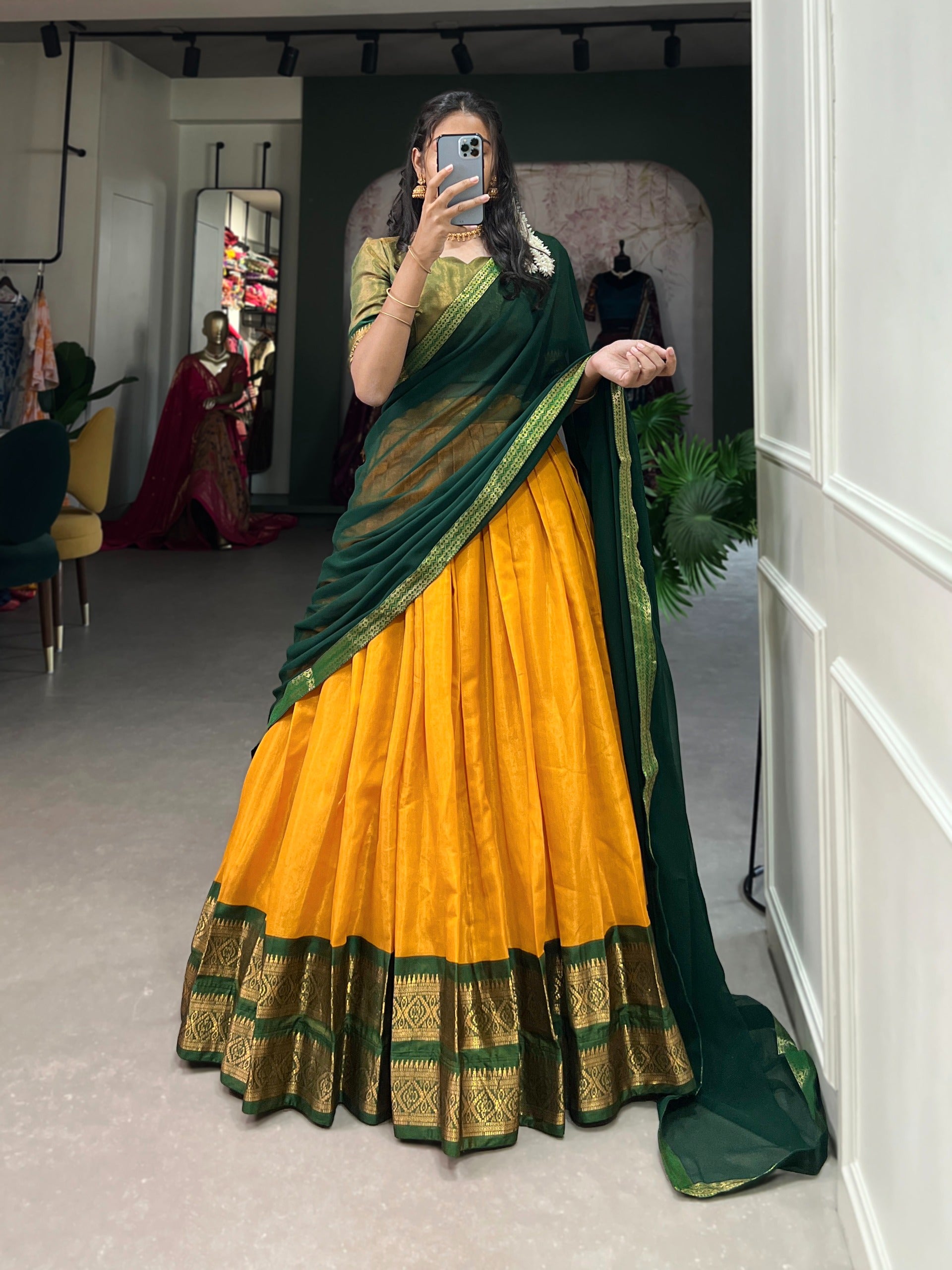Kanchipuram Lehenga