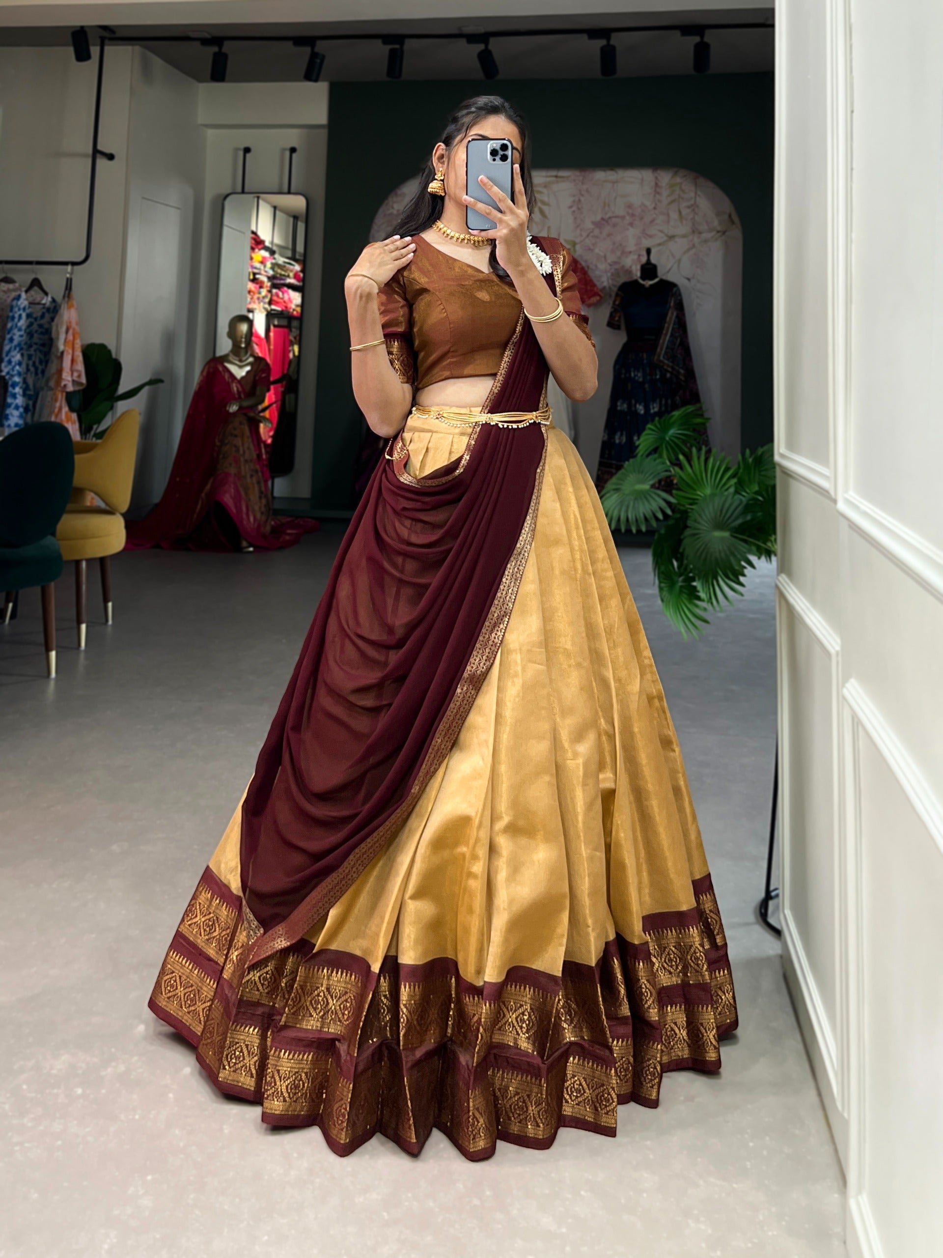 Kanchipuram Lehenga