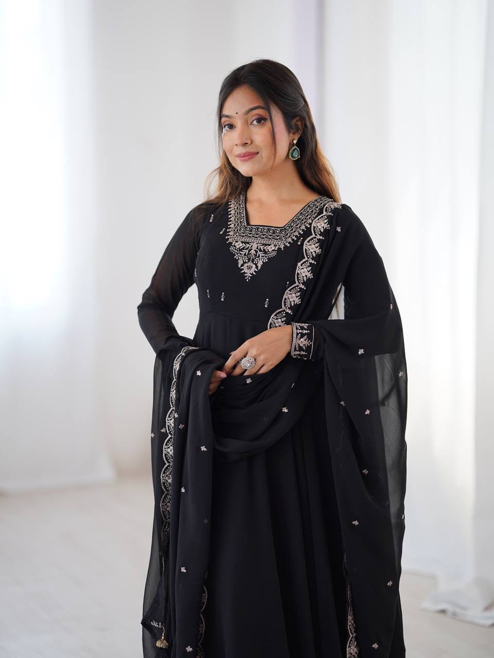 TULASI -  GEORGETTE ANARKALI SET