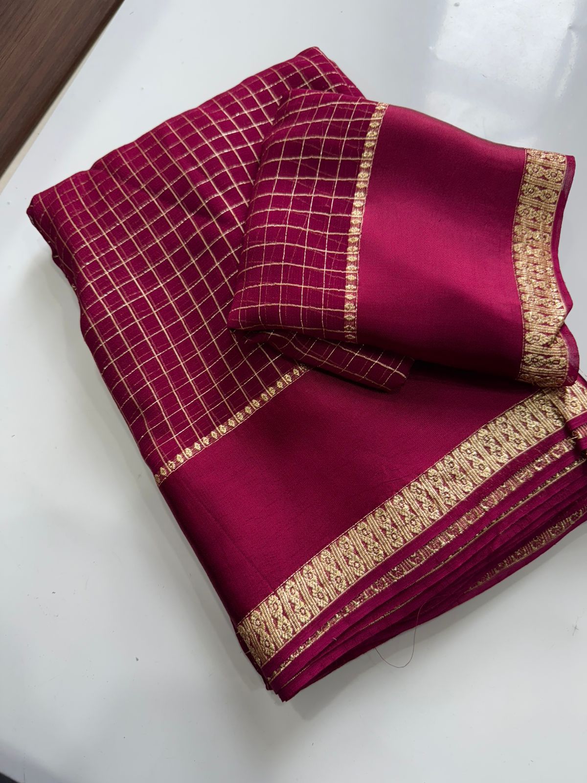 ZULFIA - VISCOSE GEORGETTE SAREE