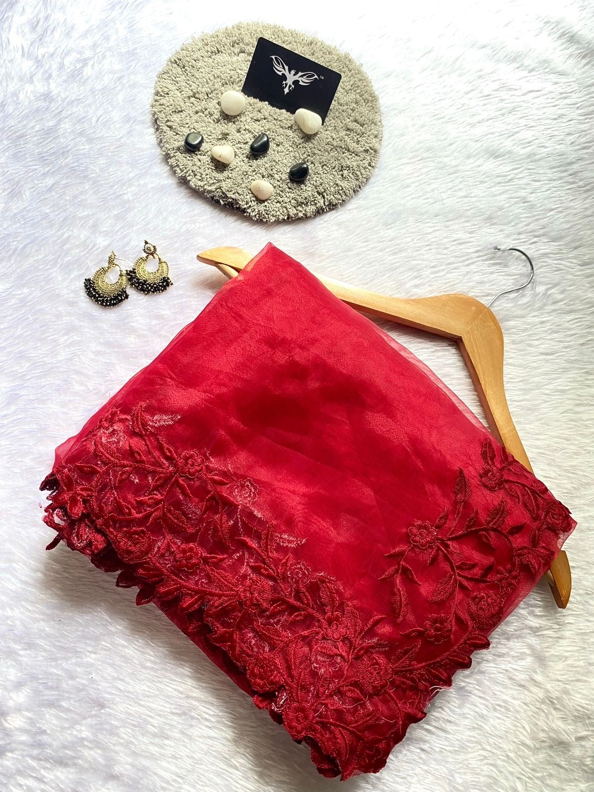 SPOORTI - COZY ORGANZA SAREE