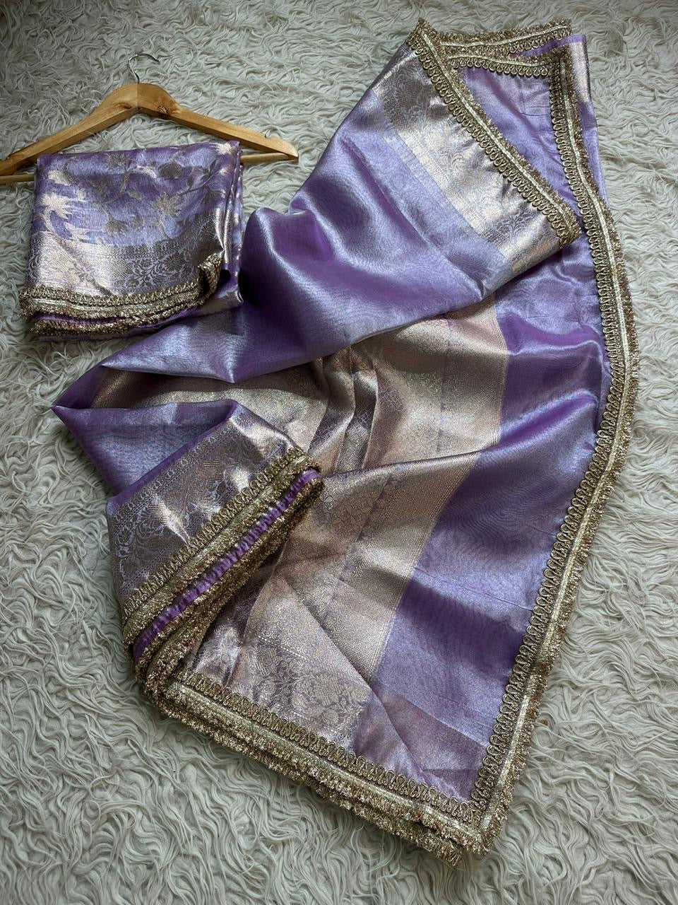 MAHARANI - BANARASI TISSUE SILK SAREE