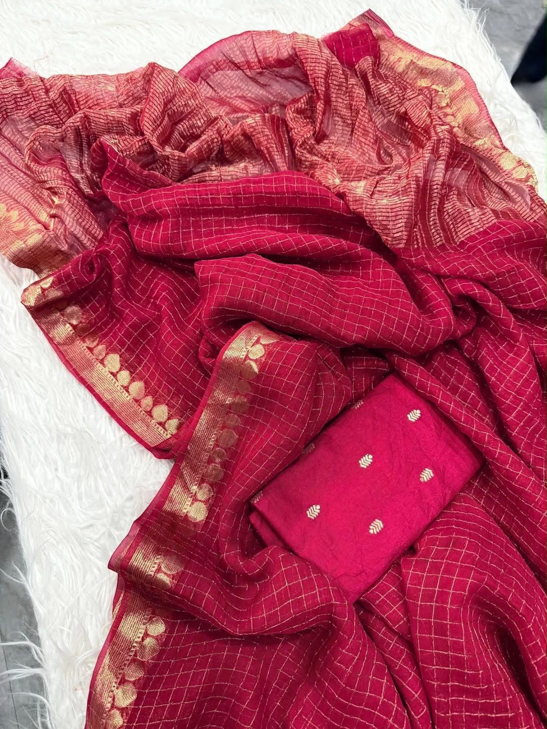JANANI - Viscose Georgette Saree