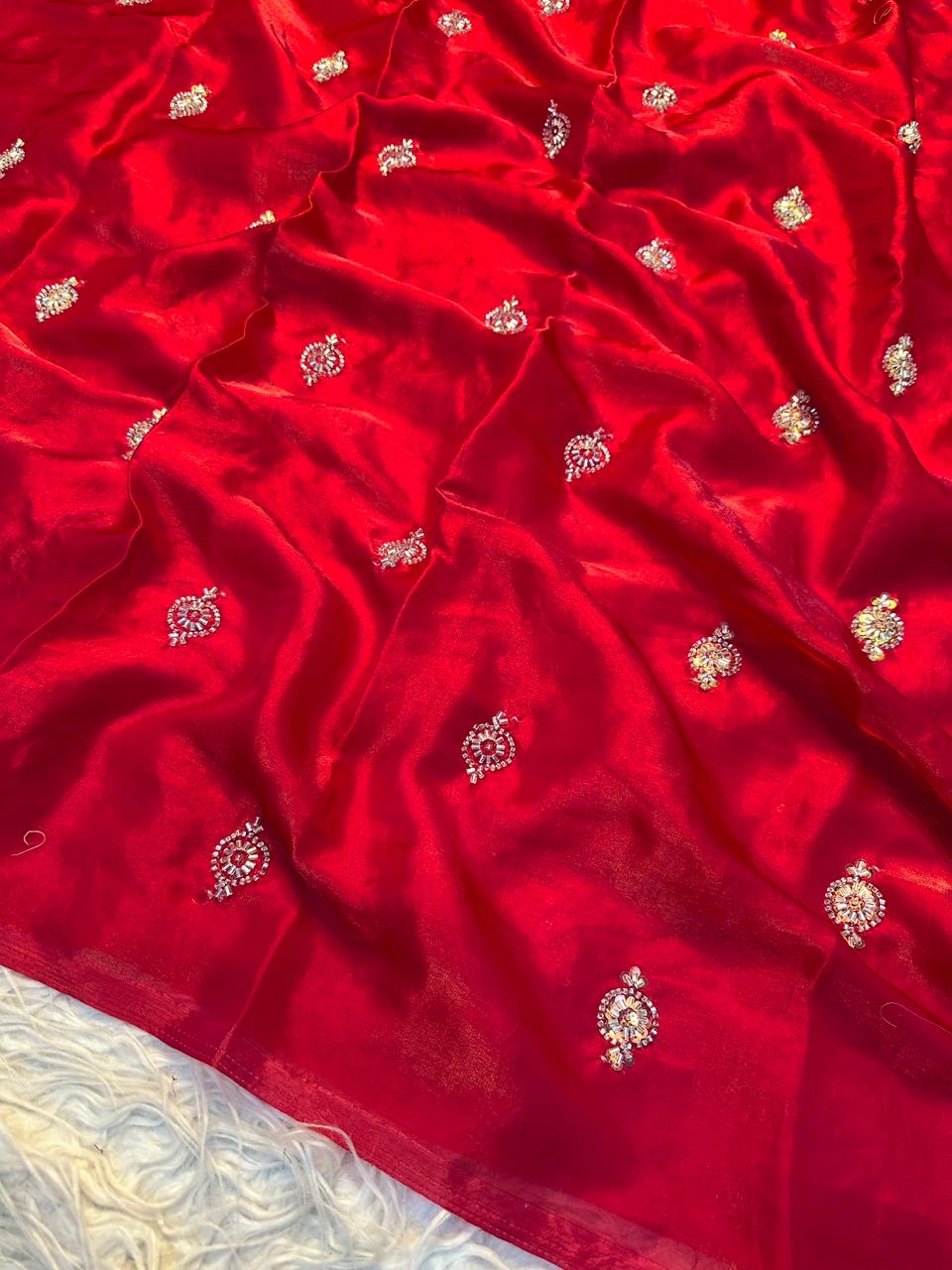 NELLIKA - FENDY SATIN SAREE