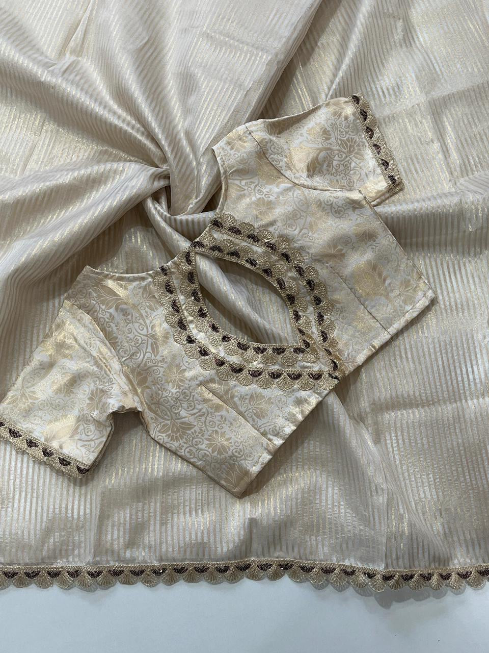 SHIBANA - BANARASI KORA ORGANZA