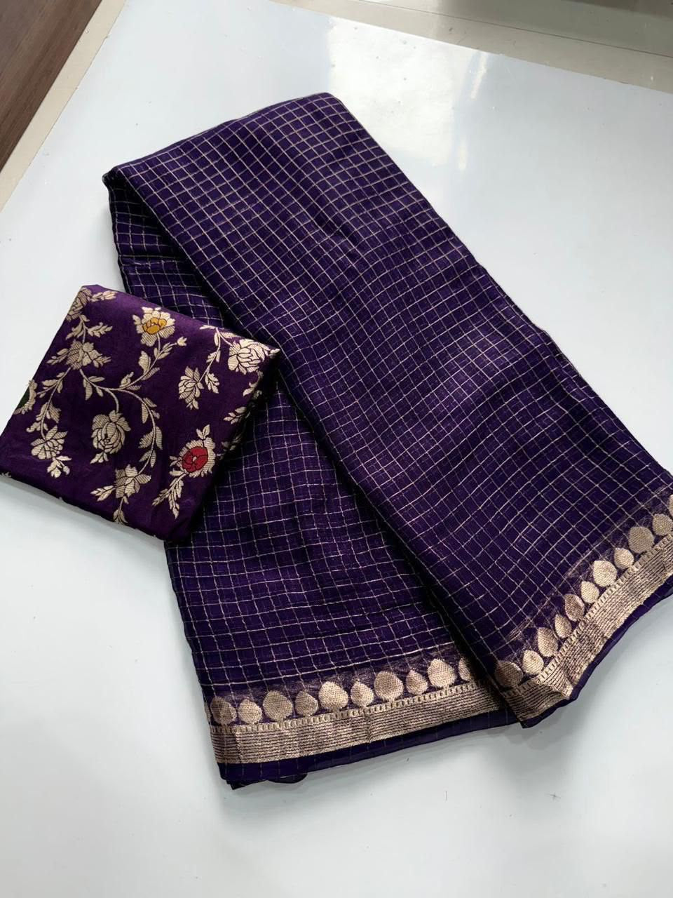 JESHVI - Royal Viscose Georgette Saree.