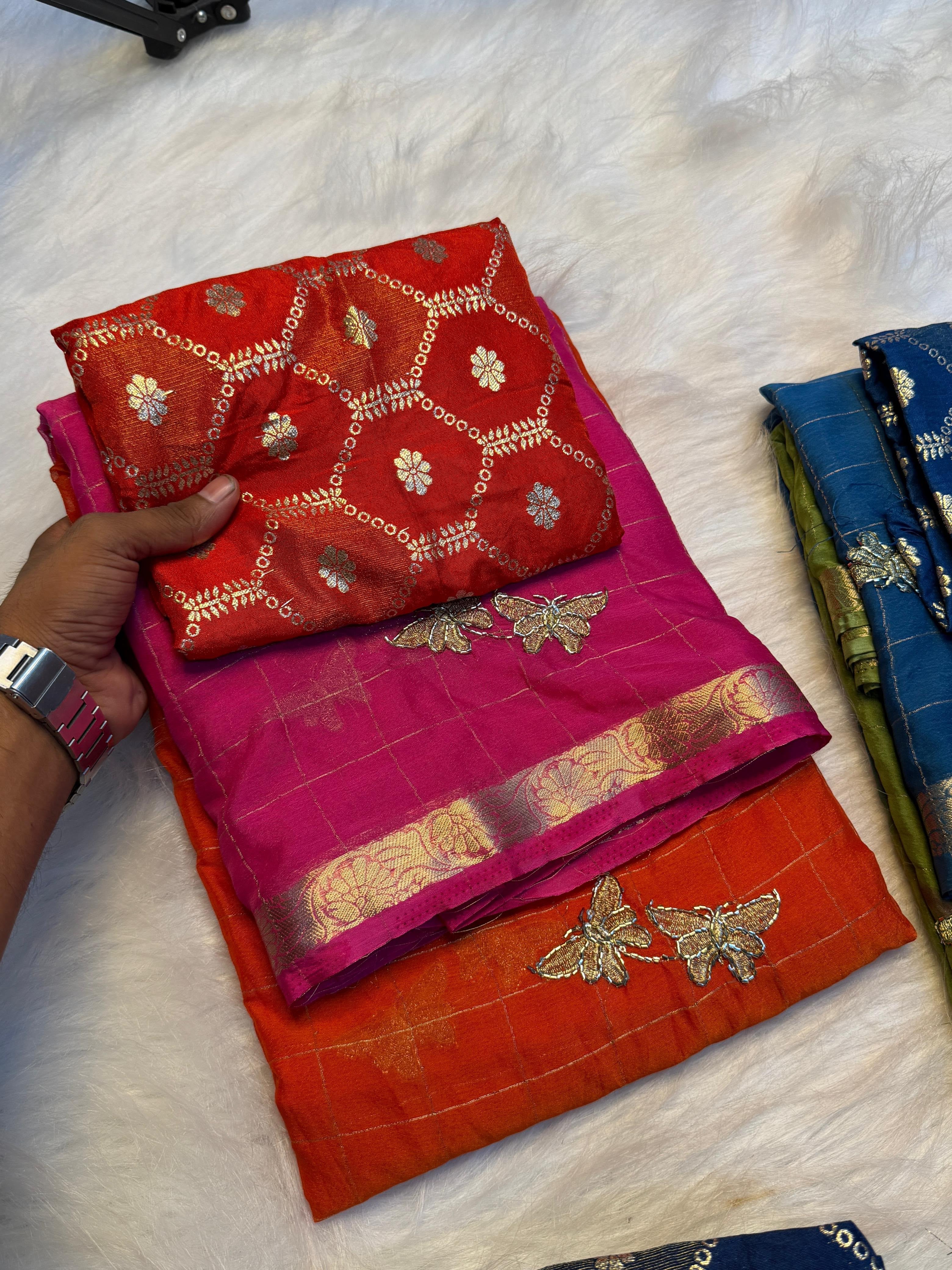 RUDRA-VISCOSE GEORGETTE